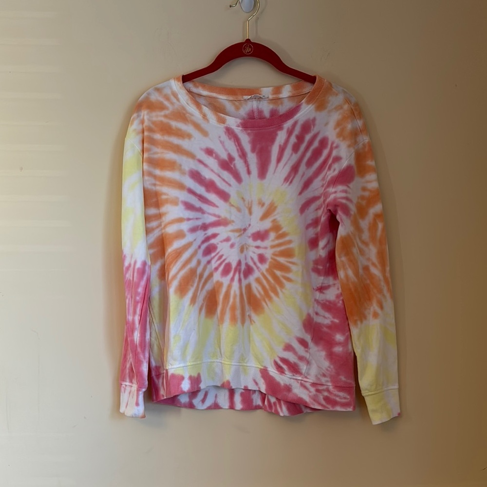 Jane And Delancey Long Sleeve Tie Dye Top Size‎ Small